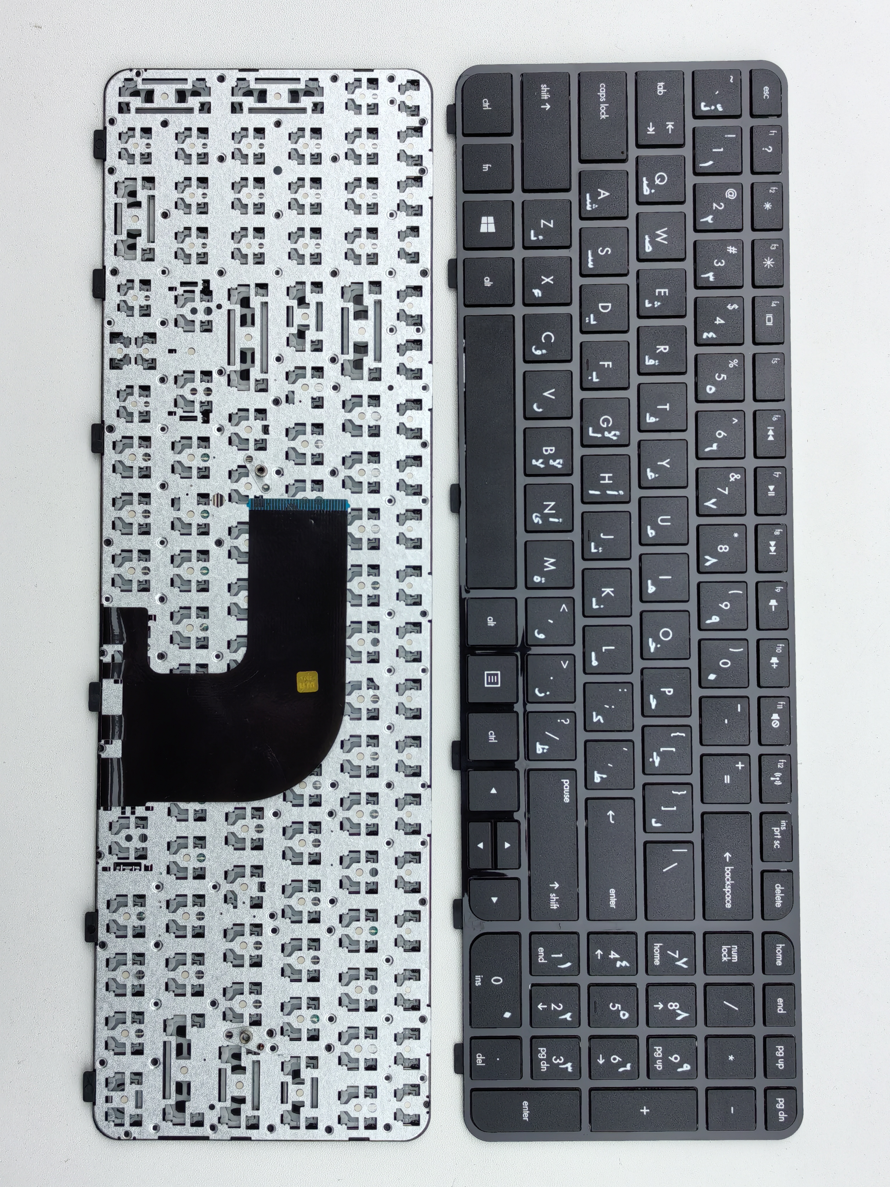 Picture of New Replacement Laptop Keyboard For HP DV6-7000 BLACK FRAME BLACK (OEM) AR Layout